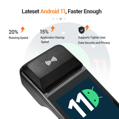 Android 11 H8 Pay Terminal Pos Machine قارئ بطاقة NFC Pos Terminal
